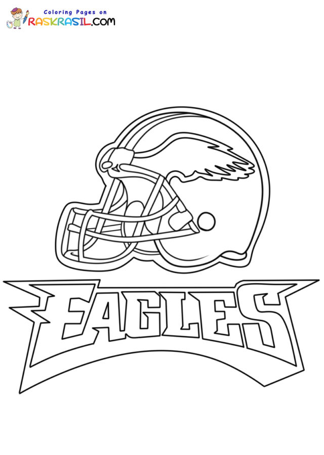 Go Eagles Coloring Pages