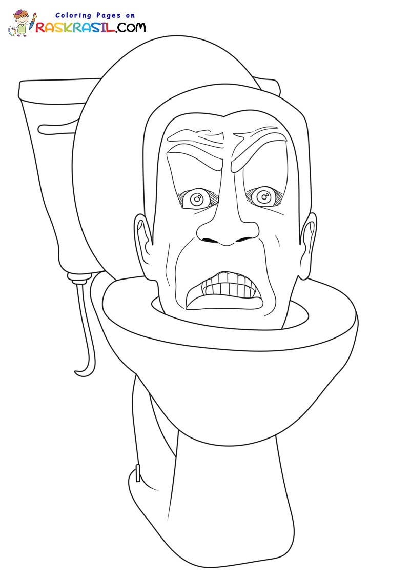Skibidi Toilet Tv Woman To Color Free Printable Coloring Pages My XXX
