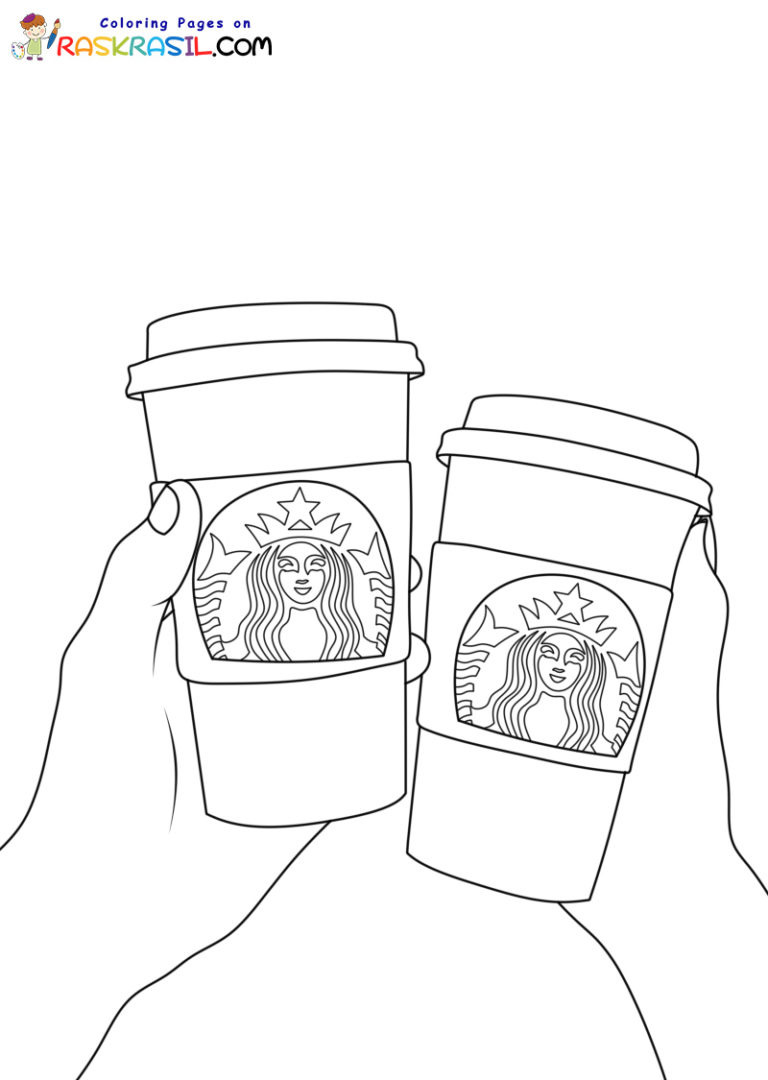 Dibujos De Starbucks Para Colorear