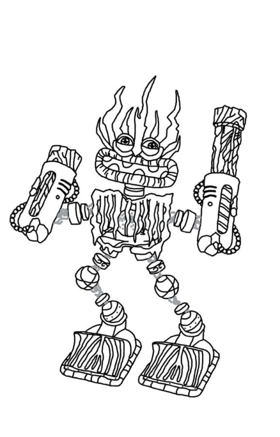 Wubbox Coloring Pages