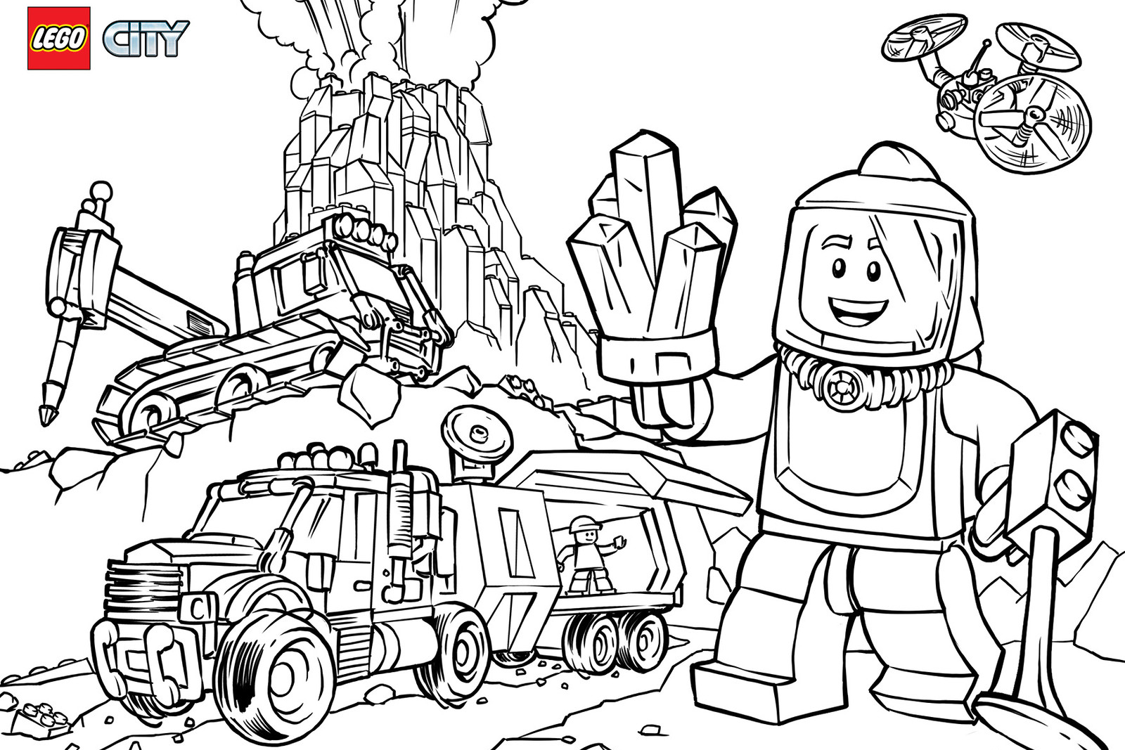 Lego City Coloring Pages 60 Pictures Free Printable