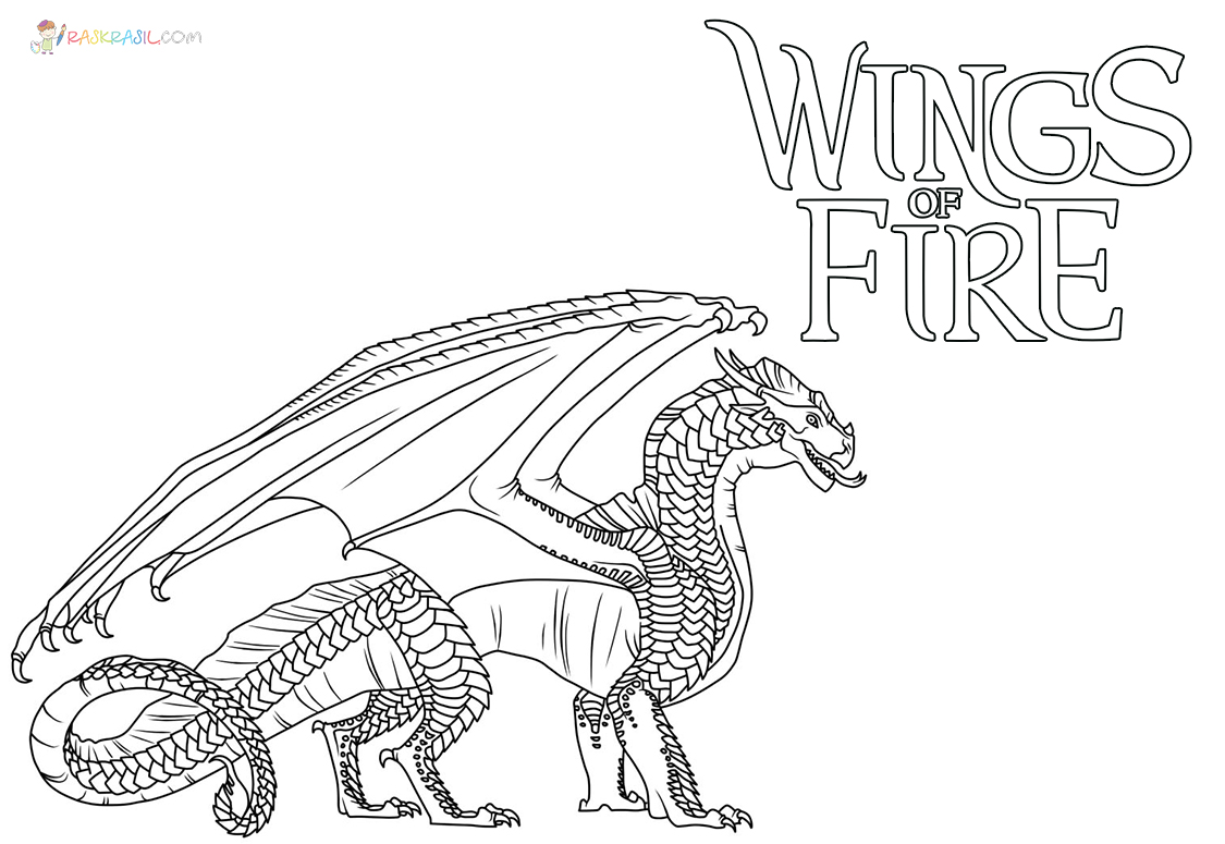 Wings Of Fire Coloring Pages Pictures Free Printable