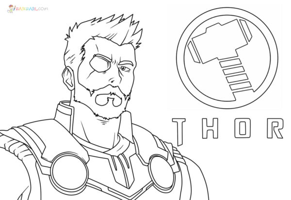 Thor Coloring Pages 110 Pictures Free Printable