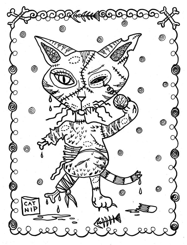 Raskrasil.com-Coloring-Pages-Halloween-Cat-1