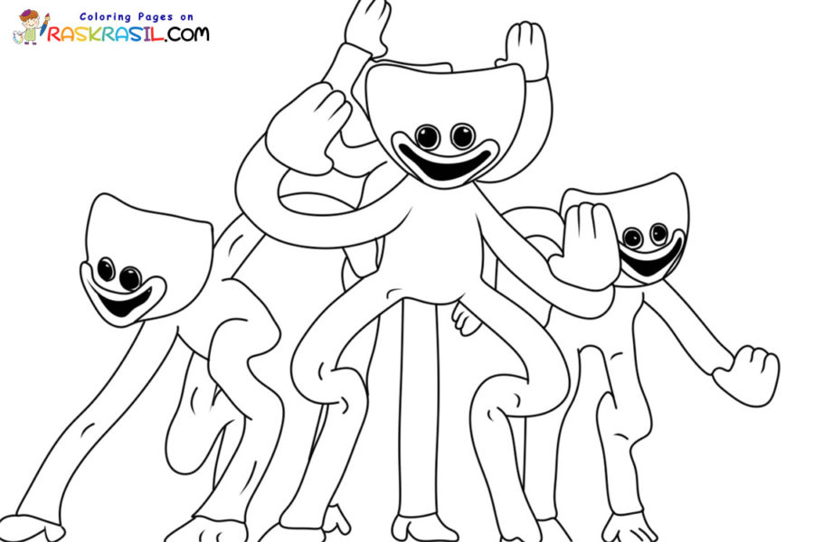 Mini Huggies Coloring Pages