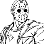 Raskrasil.com-Jason-Voorhees - Colouring-Pages-11