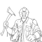 Raskrasil.com-Jason-Voorhees - Colouring-Pages-4