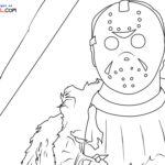 Raskrasil.com-Jason-Voorhees - Colouring-Pages-9