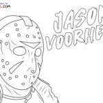 Raskrasil.com-Jason-Voorhees - Colouring-Pages-Logo