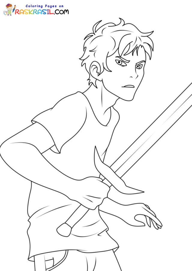 Percy Jackson Coloring Pages