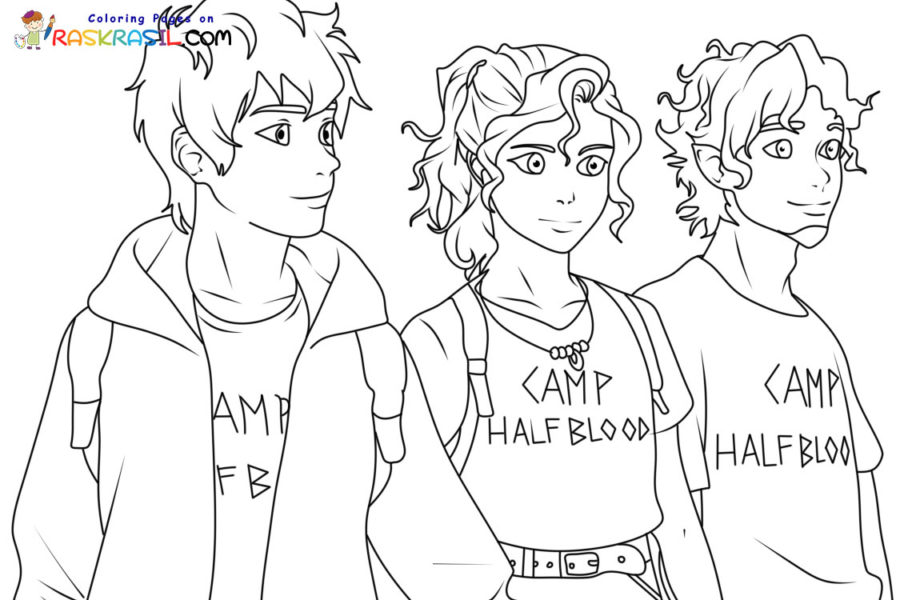 Percy Jackson Coloring Pages