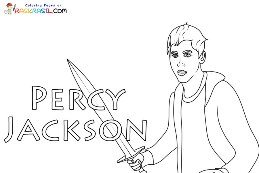 Kolorowanki Percy Jackson | Darmowe Malowanki do wydruku