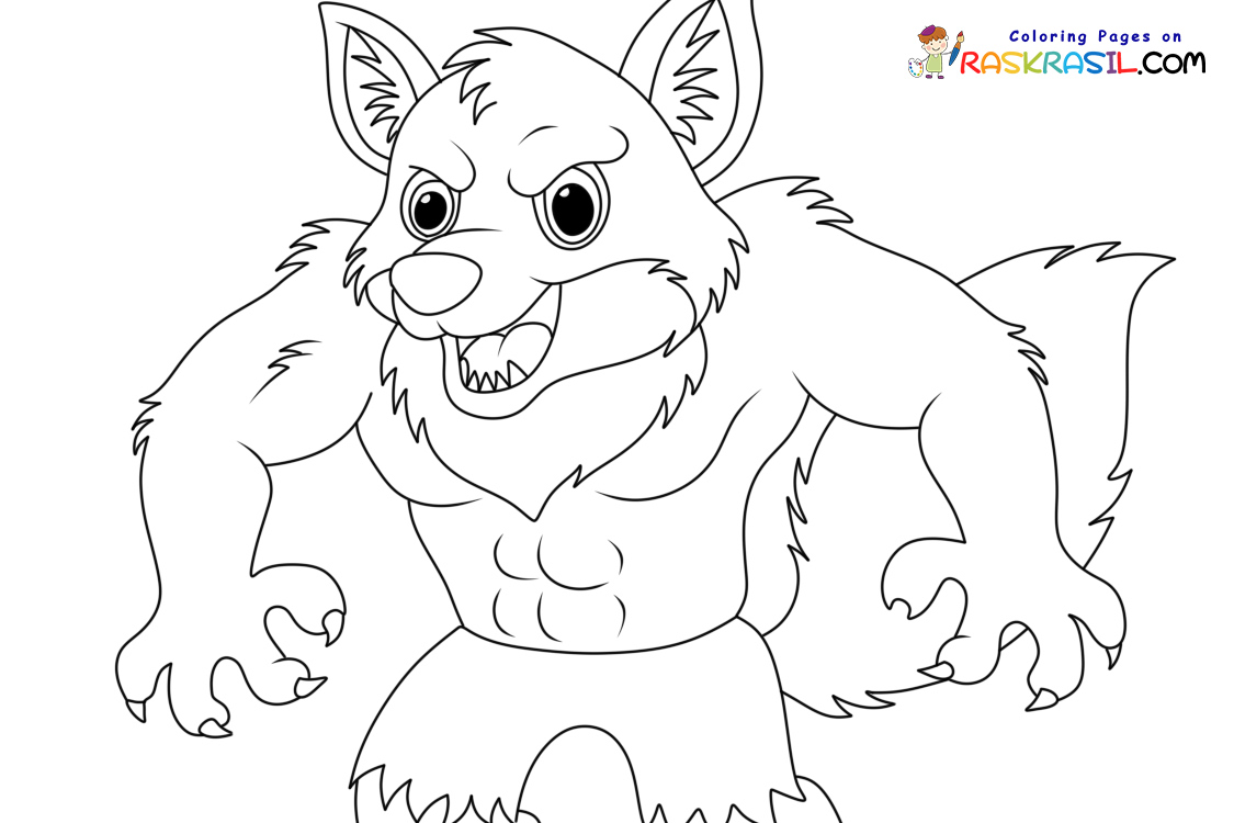 Raskrasil.com-New-Coloring-Pages-Werewolf-7