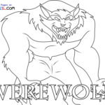 Raskrasil.com-New-Coloring-Pages-Werewolf-Logo