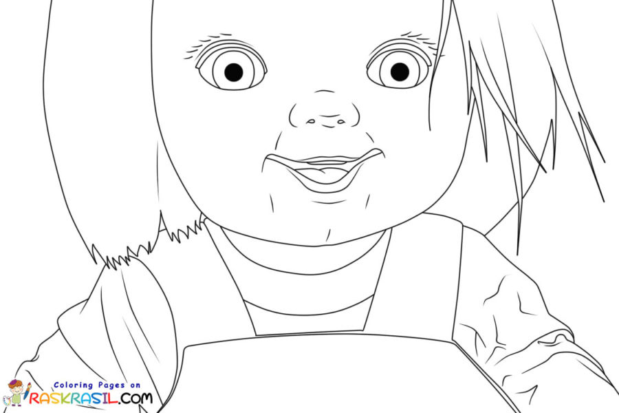 Desenhos de Chucky para Colorir