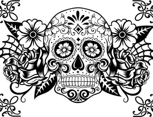 Disegni di Dia de Los Muertos da Colorare