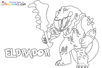 Eldrador Coloring Pages