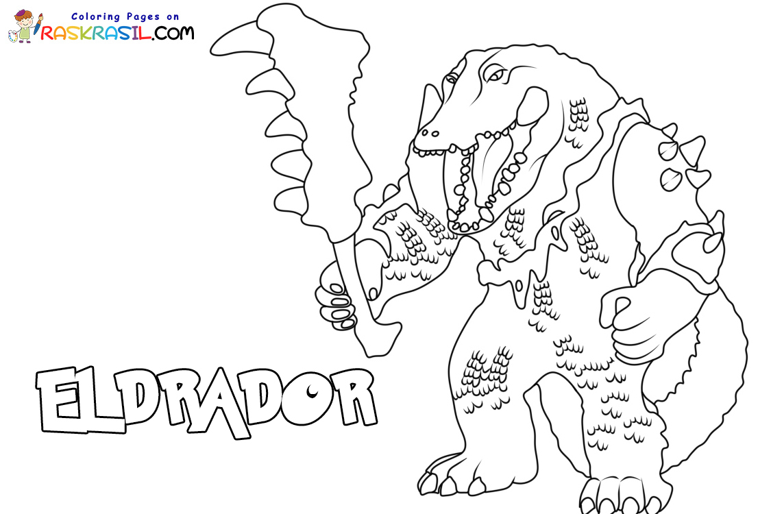 Ausmalbilder Eldrador AusmalbilderFurKinder de