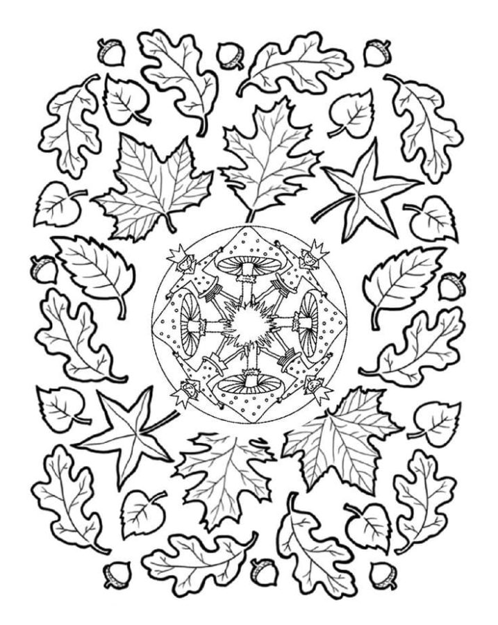 Halloween Mandalas Coloring Pages