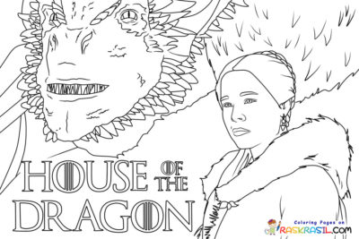 House of the Dragon Coloring Pages