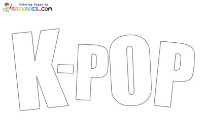 K-Pop Coloring Pages