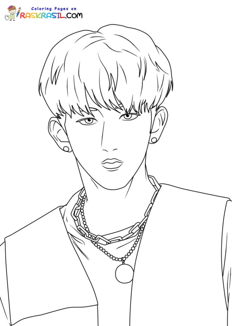 10 K-Pop Stars Printable Coloring Pages: Unleash Your Inner Artist