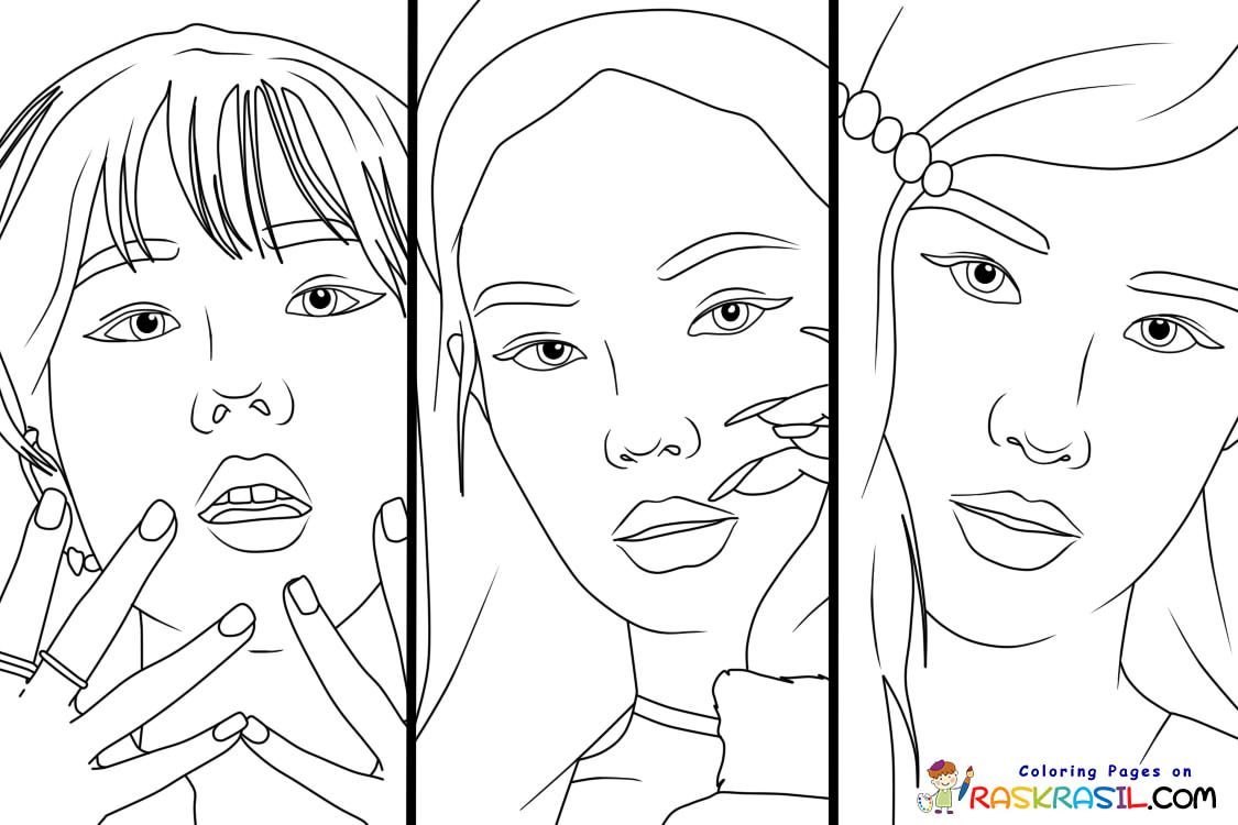 Coloriage K Pop Imprimer Coloriage K Pop Imprimer