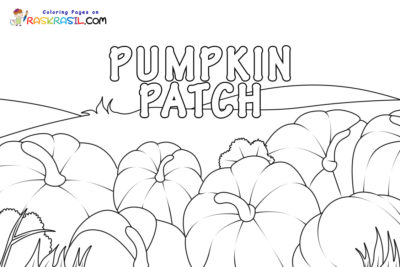 Pumpkin Patch Coloring Pages