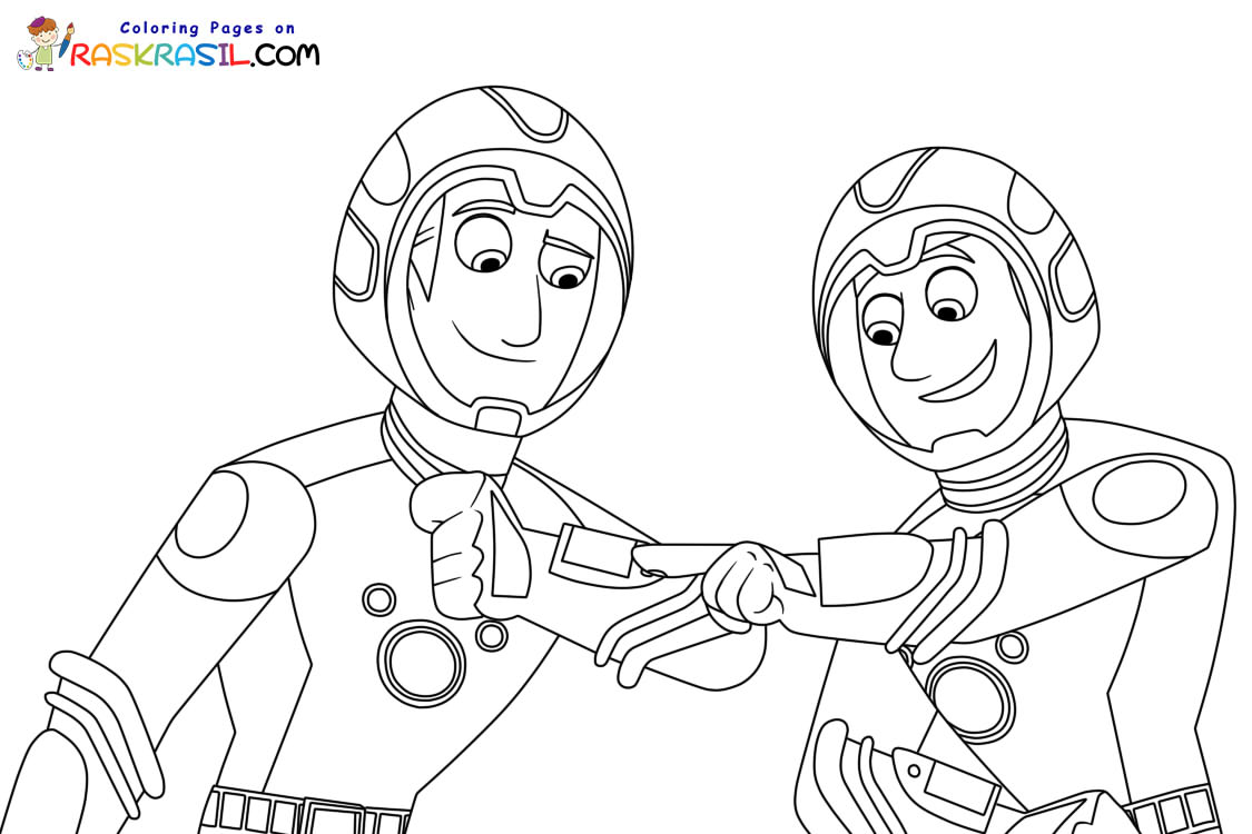 Ausmalbilder Go Wild! Mission Wildnis | Kostenlos Malvorlagen