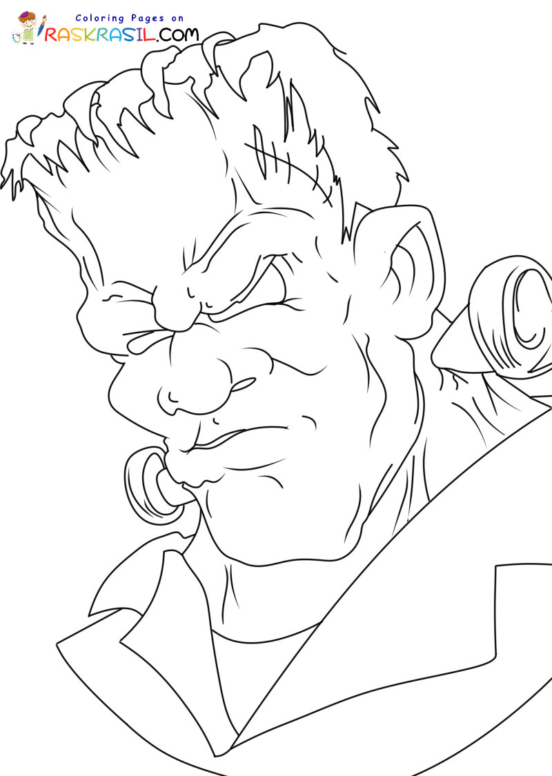 Raskrasil.com-New-Coloring-Pages-Frankenstein-1