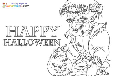 Frankenstein Coloring Pages