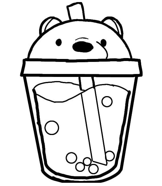 Как нарисовать bubble tea