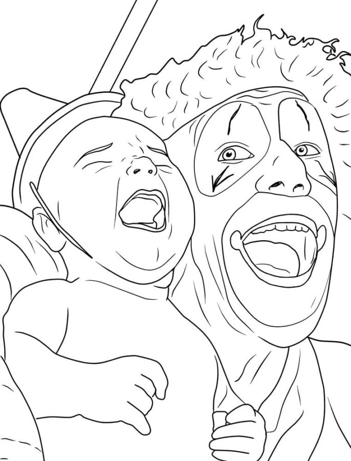 Horror Movies Coloring Pages