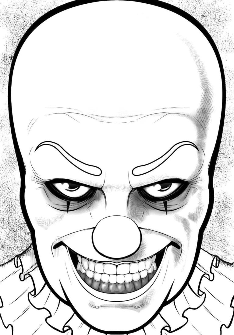 Horror Movies Coloring Pages
