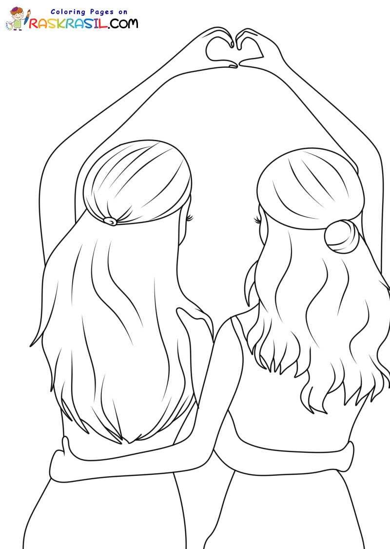 Coloriage BFF Imprimer Coloriage BFF Imprimer