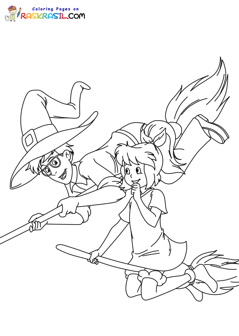 Raskrasil.com-New-Coloring-Pages-Bibi-Blocksberg-3
