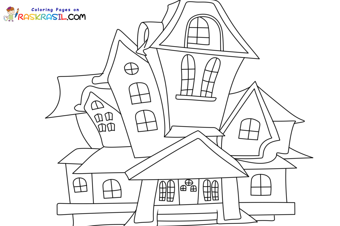 Raskrasil.com-New-Coloring-Pages-Haunted-House-10