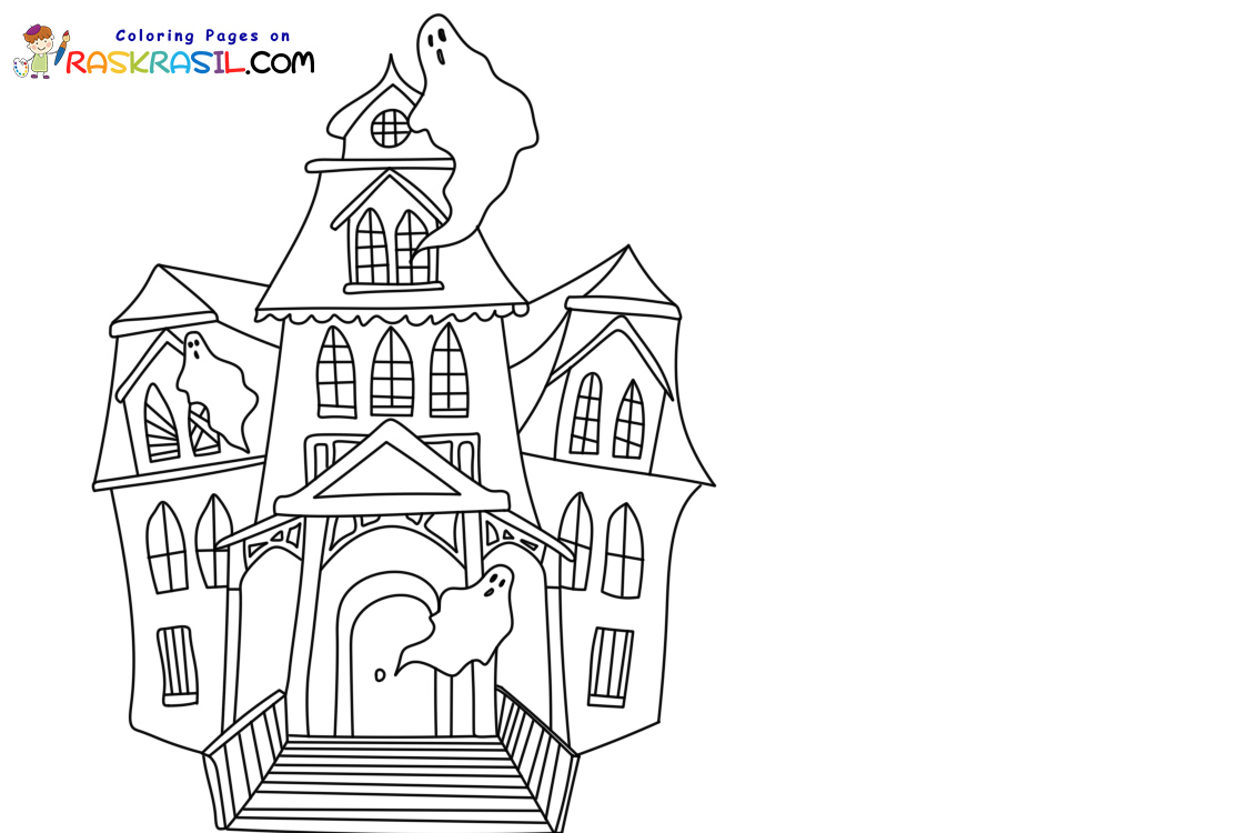 Raskrasil.com-New-Coloring-Pages-Haunted-House-7