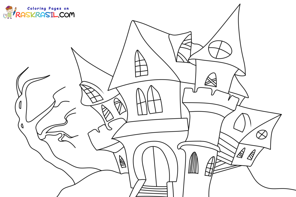 Raskrasil.com-New-Coloring-Pages-Haunted-House-9