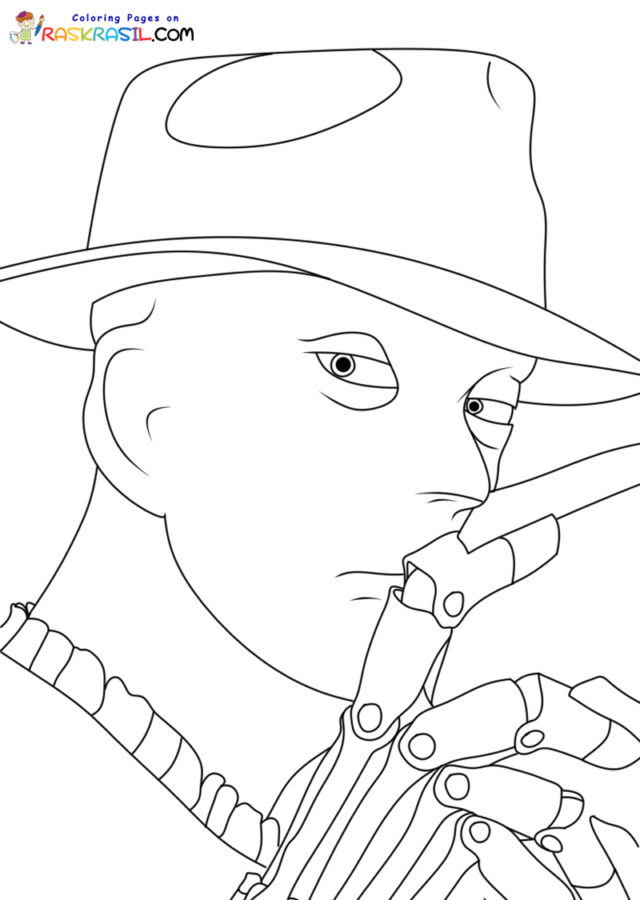 Horror Movies Coloring Pages