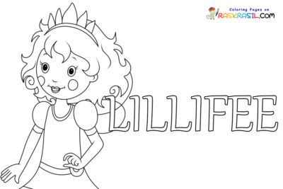 Lillifee Coloring Pages