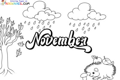 November Coloring Pages