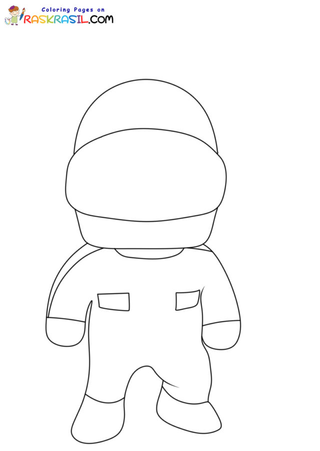 Desenhos de Stumble Guys para Colorir