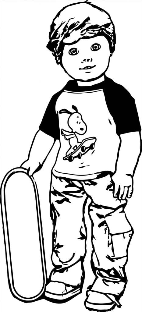 Raskrasil.com-American-Girl-Coloring-Pages-2
