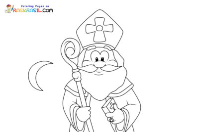 St Nicholas Coloring Pages