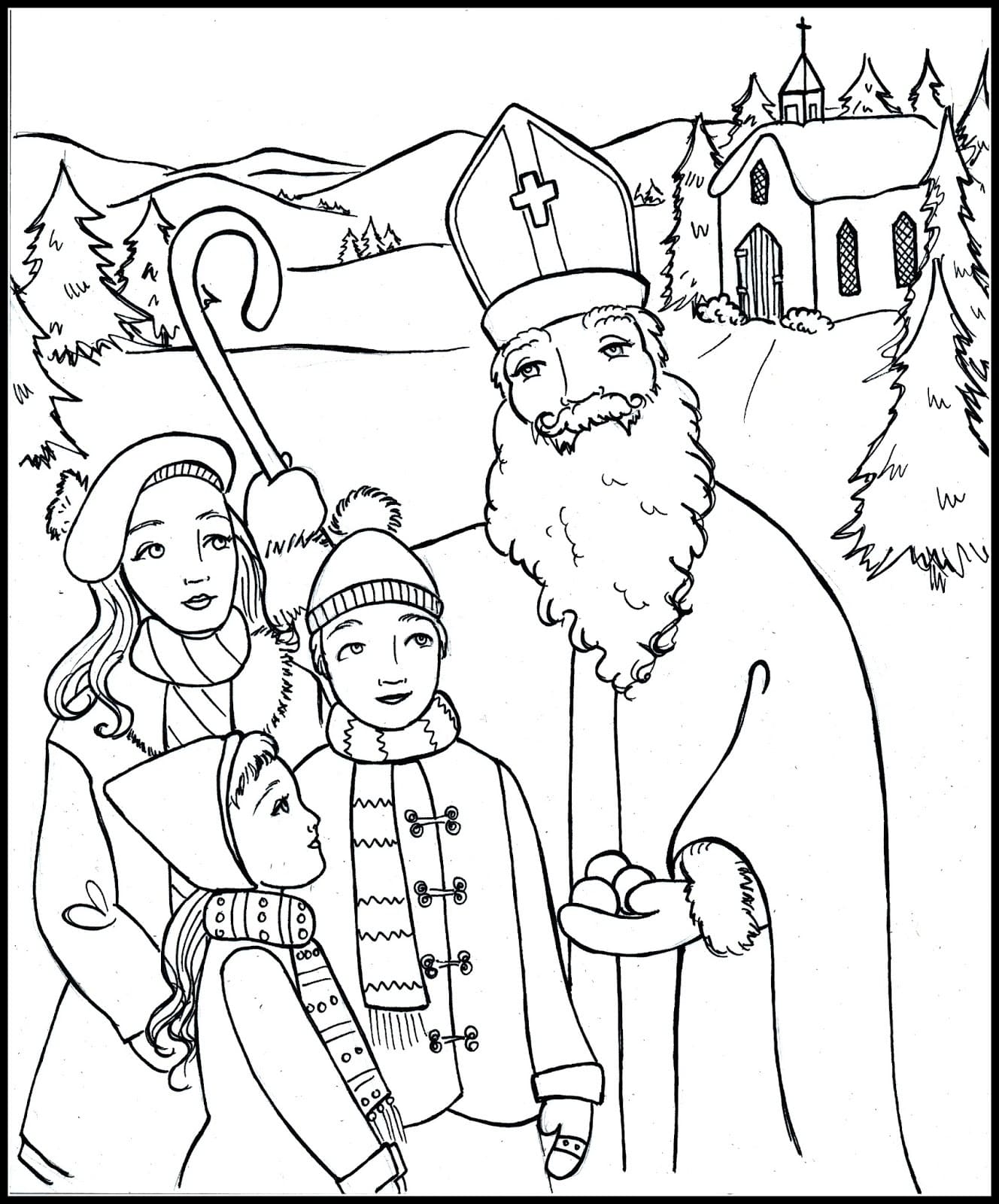 Raskrasil.com-Ausmalbilder-Nikolaus-5