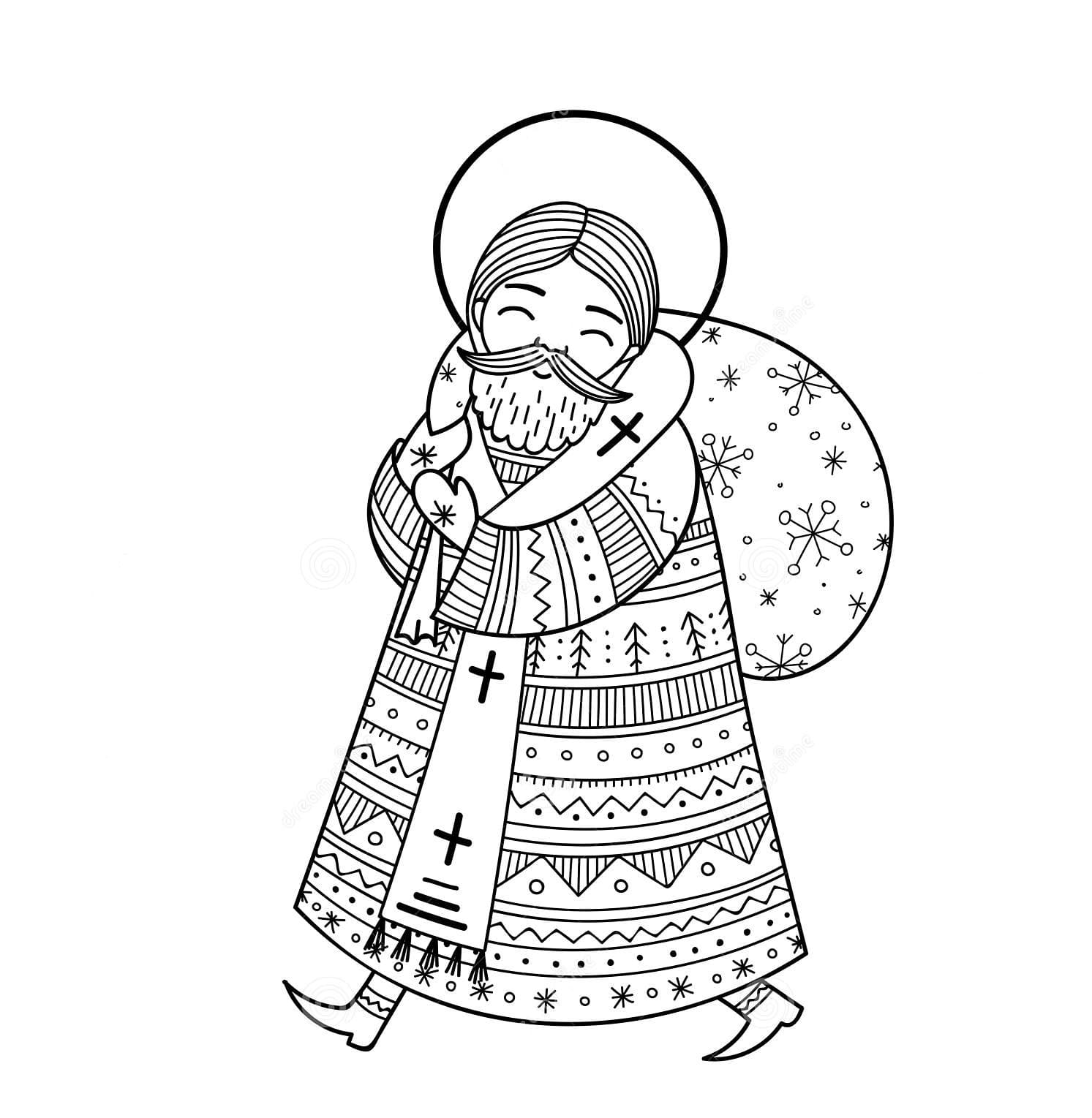 Raskrasil.com-Ausmalbilder-Nikolaus-6
