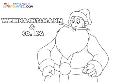 Ausmalbilder Weihnachtsmann und Co. KG | Kostenlos Ausdrucken