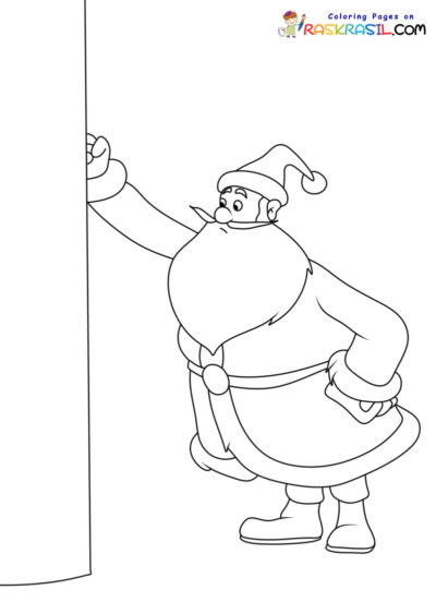 Weihnachtsmann-Ausmalbilder: Lachen, Entspannung und festliche Kreativität für Groß und Klein!