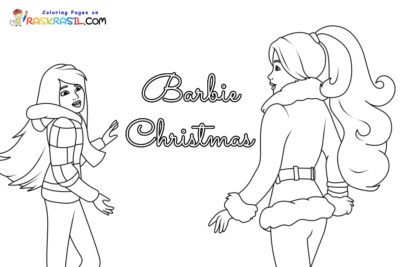 Barbie Jul Målarbilder